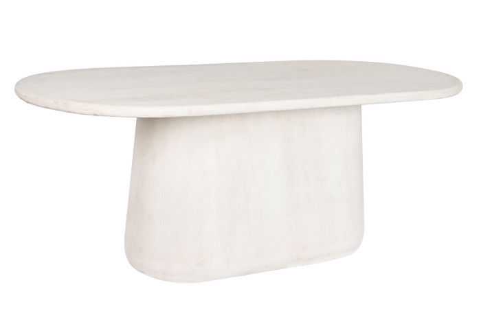 Mesa jantar 200*100*75 manga branco