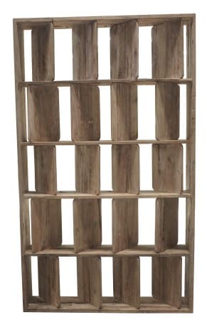 Estante aberta 124*20*210H TEKA reciclada