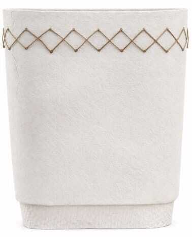 Vaso fibra papel 25*7*33H branco