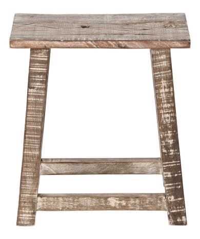 Mesa aux 45*25*51H mad reciclada decapé