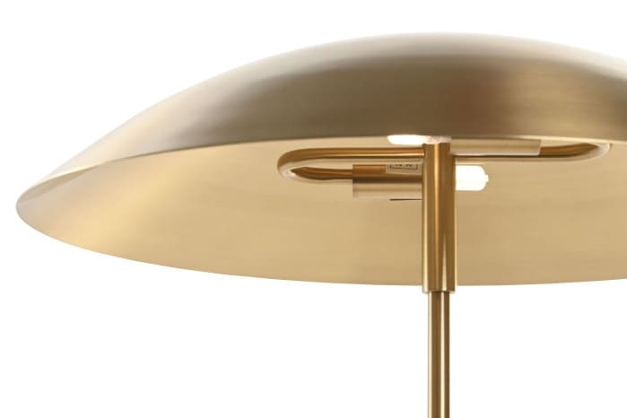 Cand mesa 45*45*H50 latão dourado