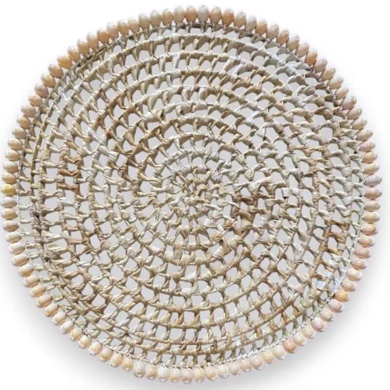 Base prato pandan/conchas D35cm