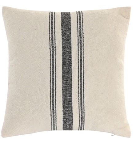 Almofada riscas 45*45  poliester s/enchimt