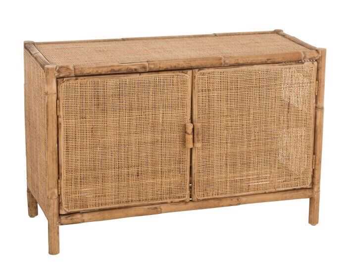 Armário 100*40*65H cana/rattan/bambúH