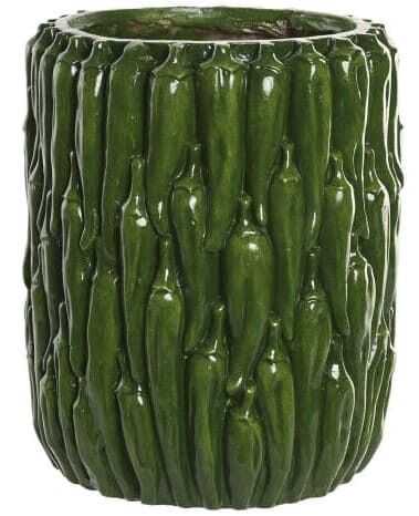 Jarrão magnésia D25*30 pimentos verde