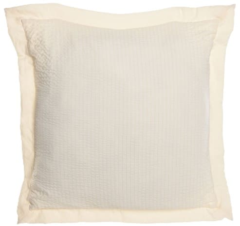 Almofada 45*45 poliester abas brancas s/enchim