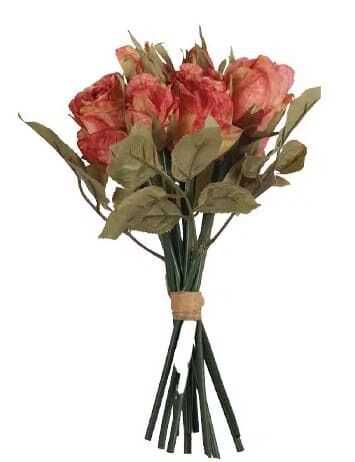 Ramo 12rosas c/folhas 31cm