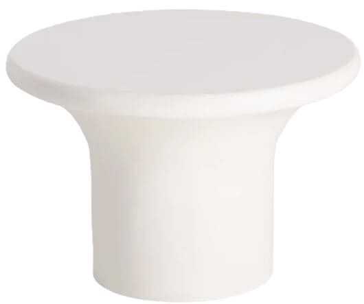 Mesa centro D59*40H MDF branco