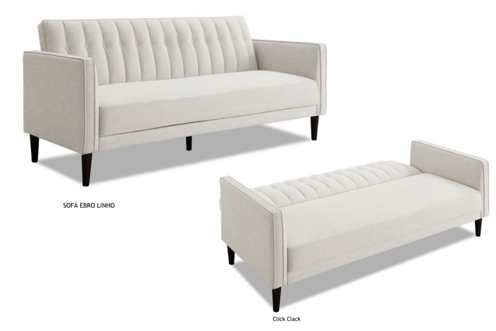 Sofá cama 200*86*83 alt click clack