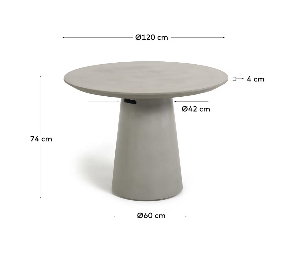 Mesa exterior D120*74 alt