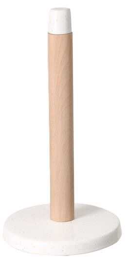 Suporte rolo cozinha D17*33H FATTORIA branco