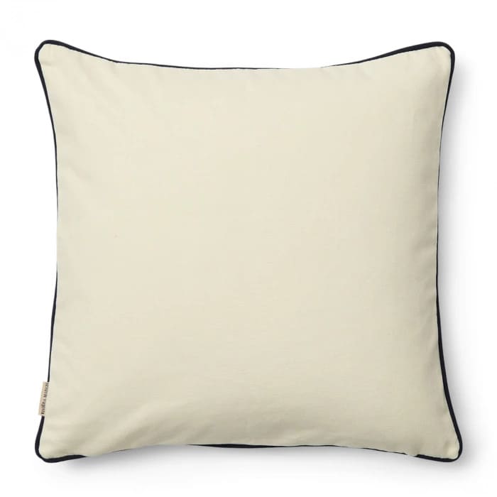 Almofada 50*50 desenho azul s/enchim