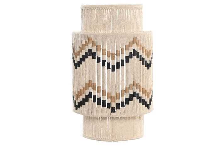 Aplique 12*23*H38 algodão/juta zig-zag cores