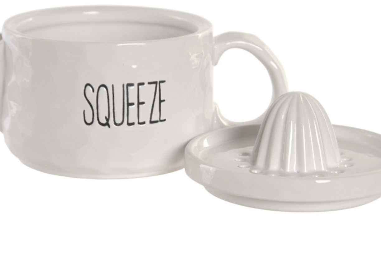 Espremedor 19,5*12,3*13H porcelana branco