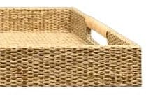 Tabuleiro 42*28*H4cm MDF beige