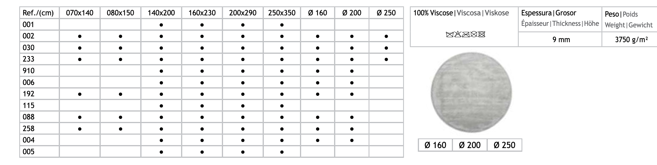tapete jambi 140*200