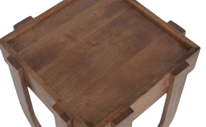 Mesa apoio 43,5*43,5*38,5H manga empilhável