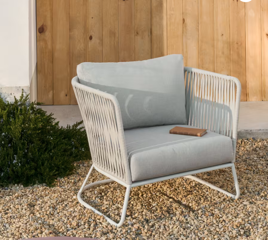 Cadeirão exterior 89*76*78H cinz