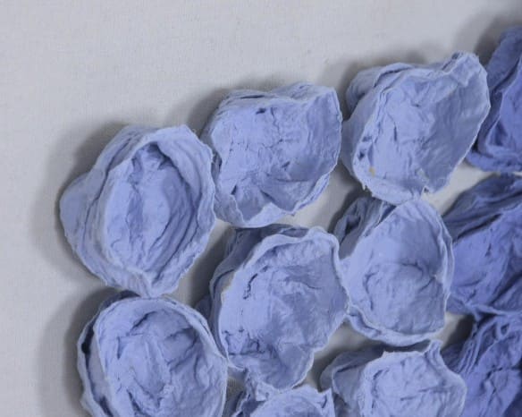 Quadro papel maché 80*7*120H azul ou branco