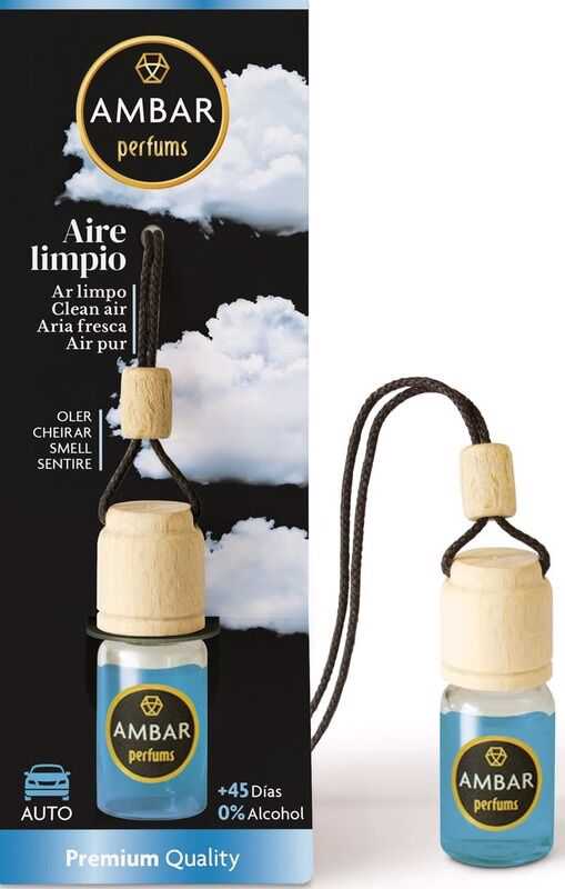 Ambientador carro 6,5 ml - ar limpo