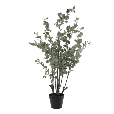 Eucalipto artificial H117cm c/vaso