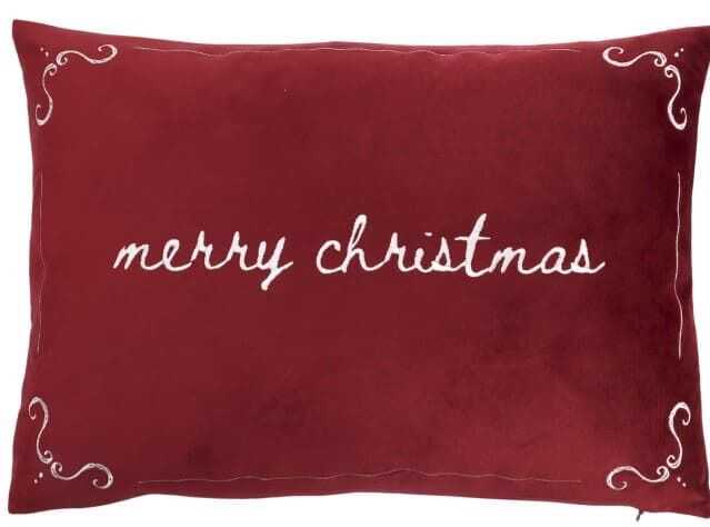 Almof veludo 35*50-Merry Christmas s/ench
