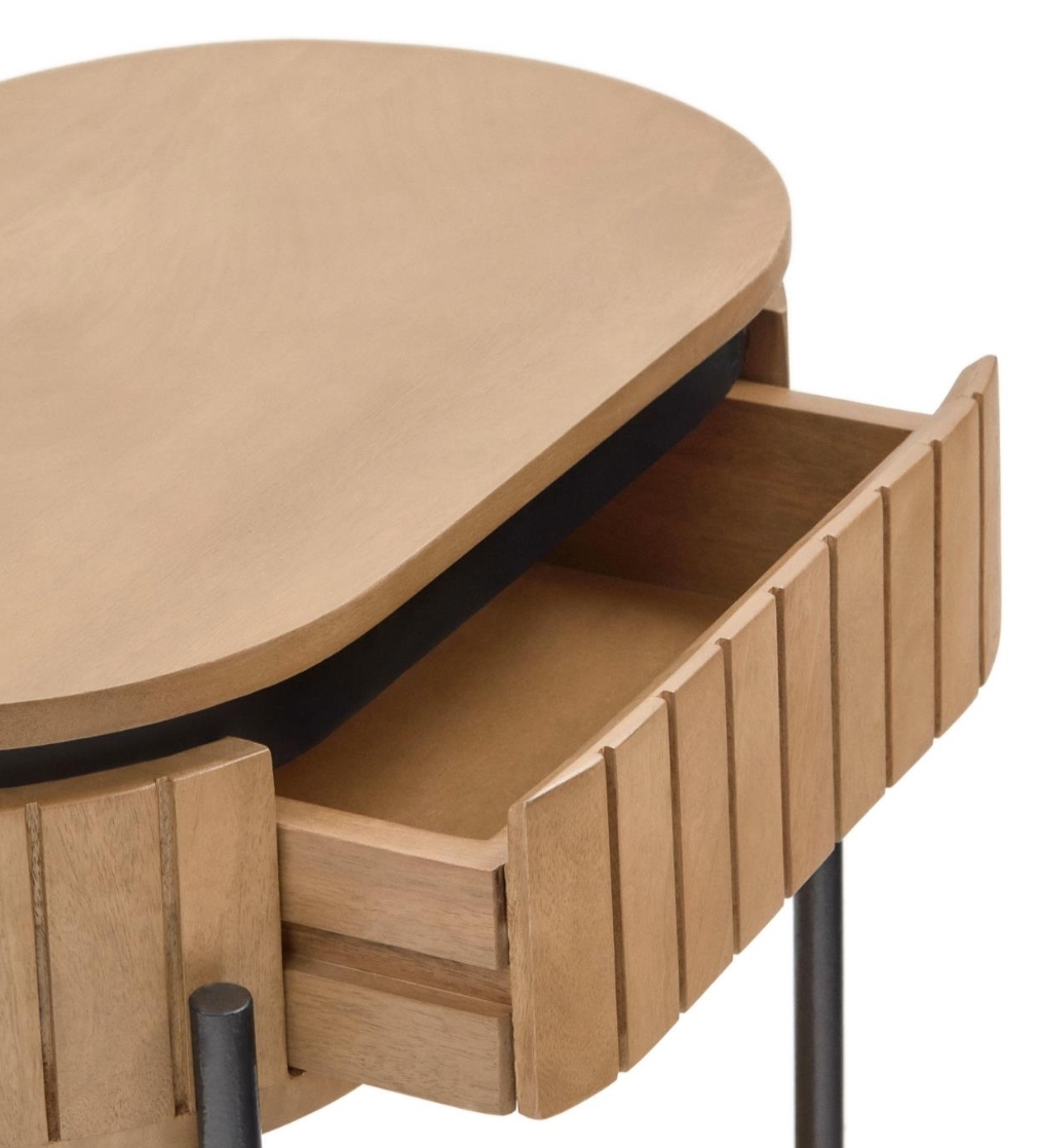 Mesa de cabeceira madeira Manga - 55*35*65H