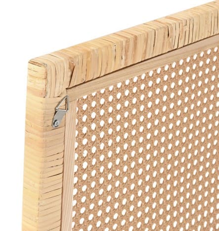 Cabeceira cama rattan 190*2,5*80H