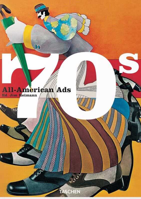 Livro ALL-AMERICAN Ads of 70s