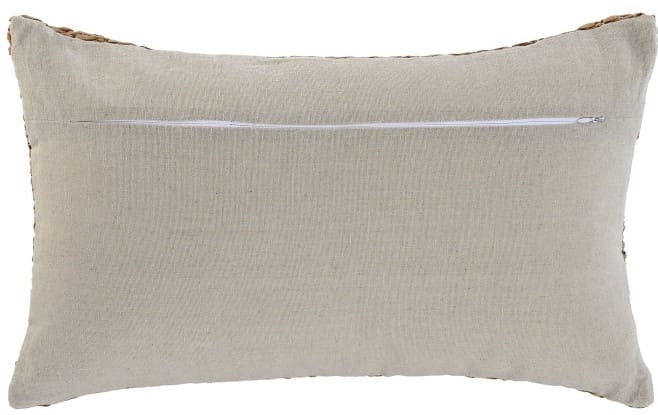 Almofada 50*30 poli/linho nat s/enchim