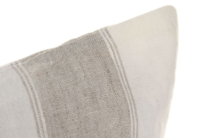 Almofada linho 60*40 riscas s/enchimt