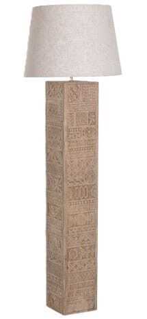 Candeeiro pé 20*20*128H manga talha