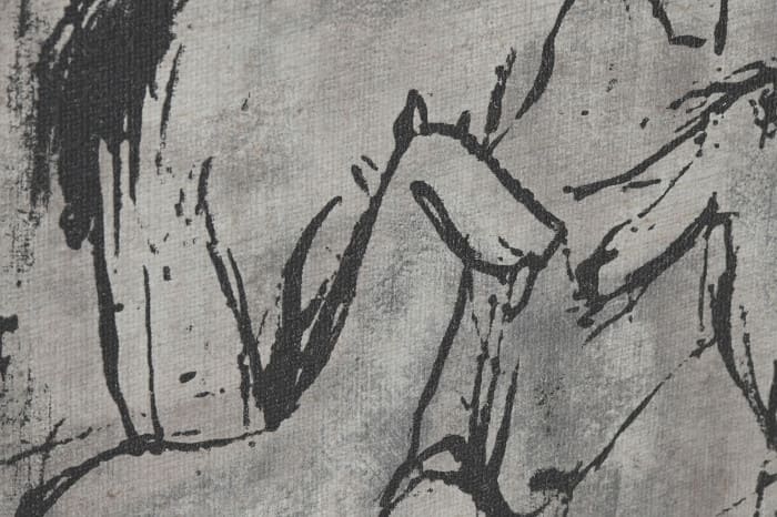 Quadro 140*4*100H cavalos