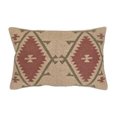 Almofada lã/juta 40*60  KILIM s/enchimt