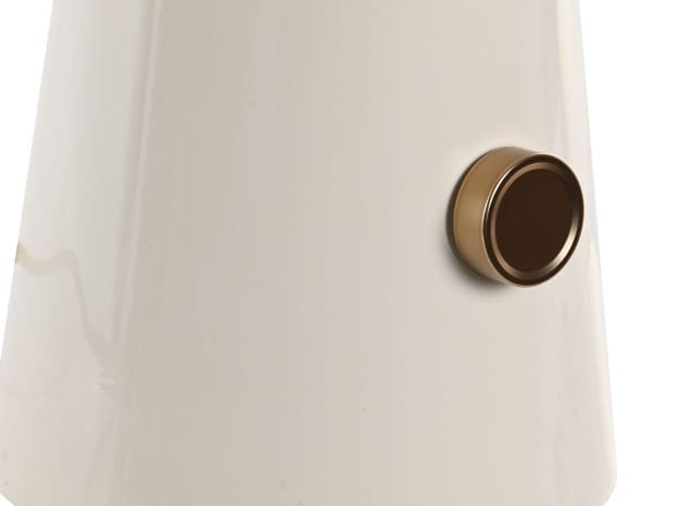 Cand mesa 38*38*50H metal branco