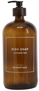 Dosificador vidro D9,5*H25,5H cast 1Lt