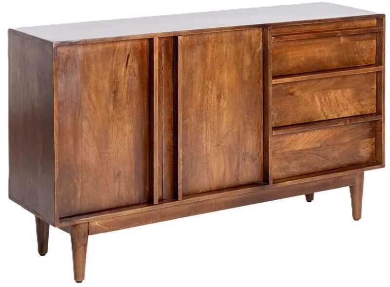 Aparador 150*42*87H manga cast 3 gvts,2prts