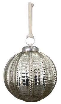 Pend bola D10cm vidro champagne