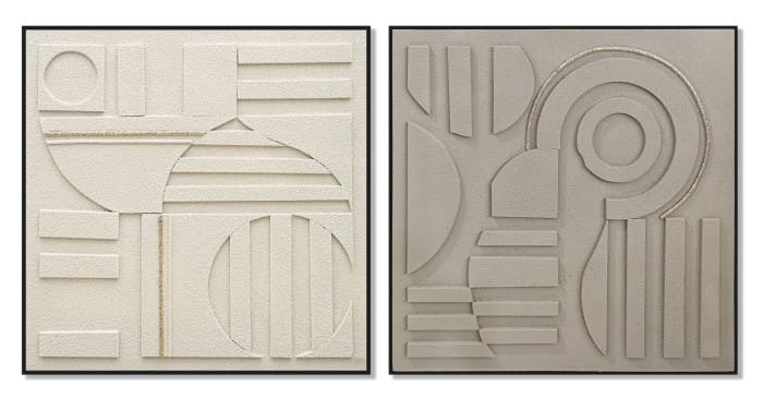 Quadro tela 102*4,5*102H moderno