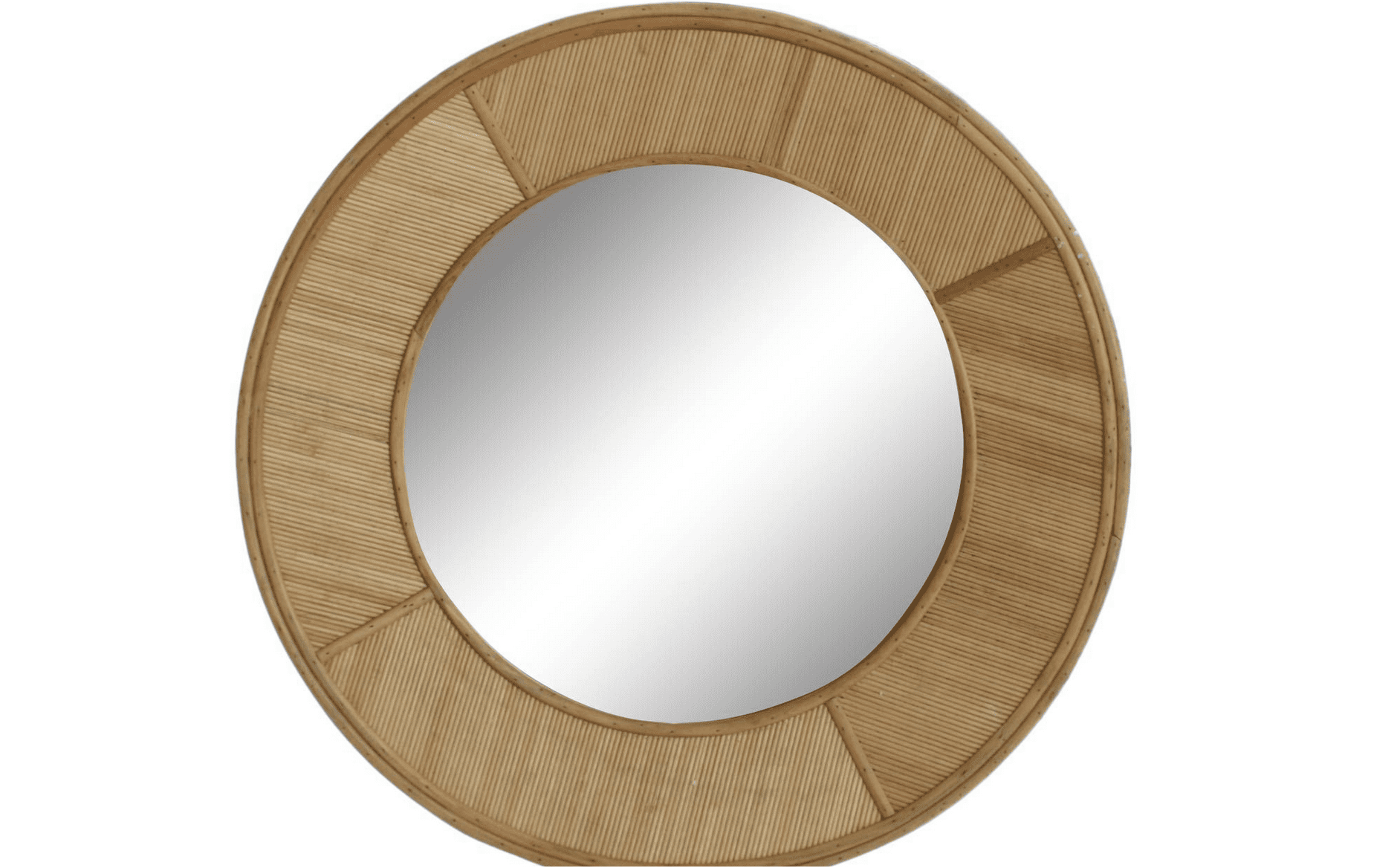 Espelho bambú 77*7*77 natural castanho