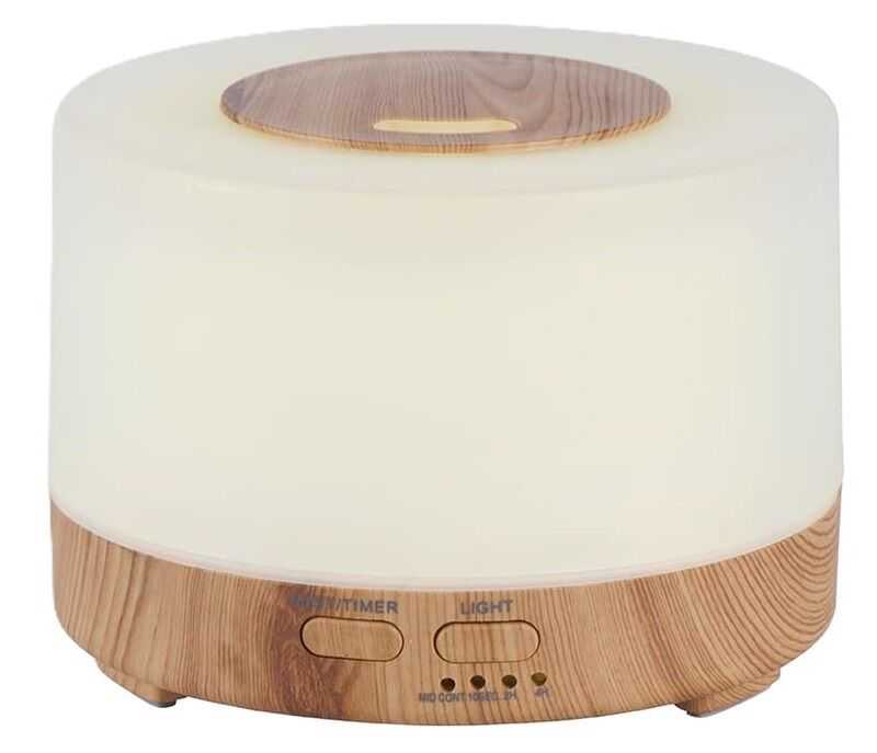 Difusor LED óleos essenciais 9*13H branco/cast