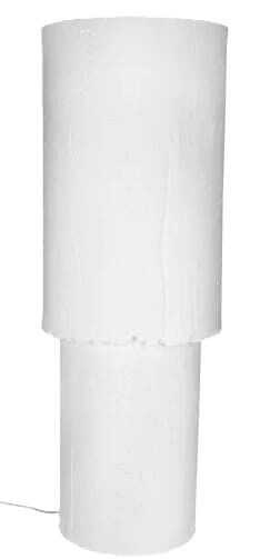 Cand mesa D25*69Hcm pap maché branco
