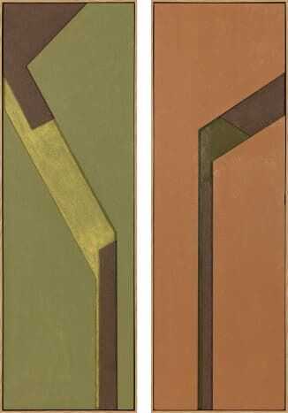 Quadro MDF/pinho 50*4,5*150H  abstrato