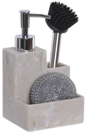 Doseador cozinha 11*9,5*17H resina 3 partes