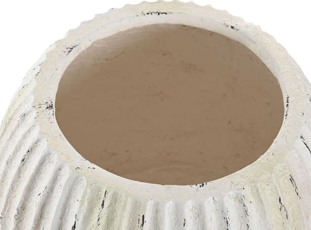 Vaso magnésia D36*26H branco