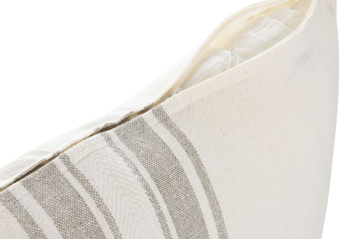 Almofada 60*40 linho branco cru s/enchim