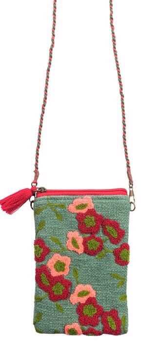 Bolsa tiracolo 20*14 algd bordado