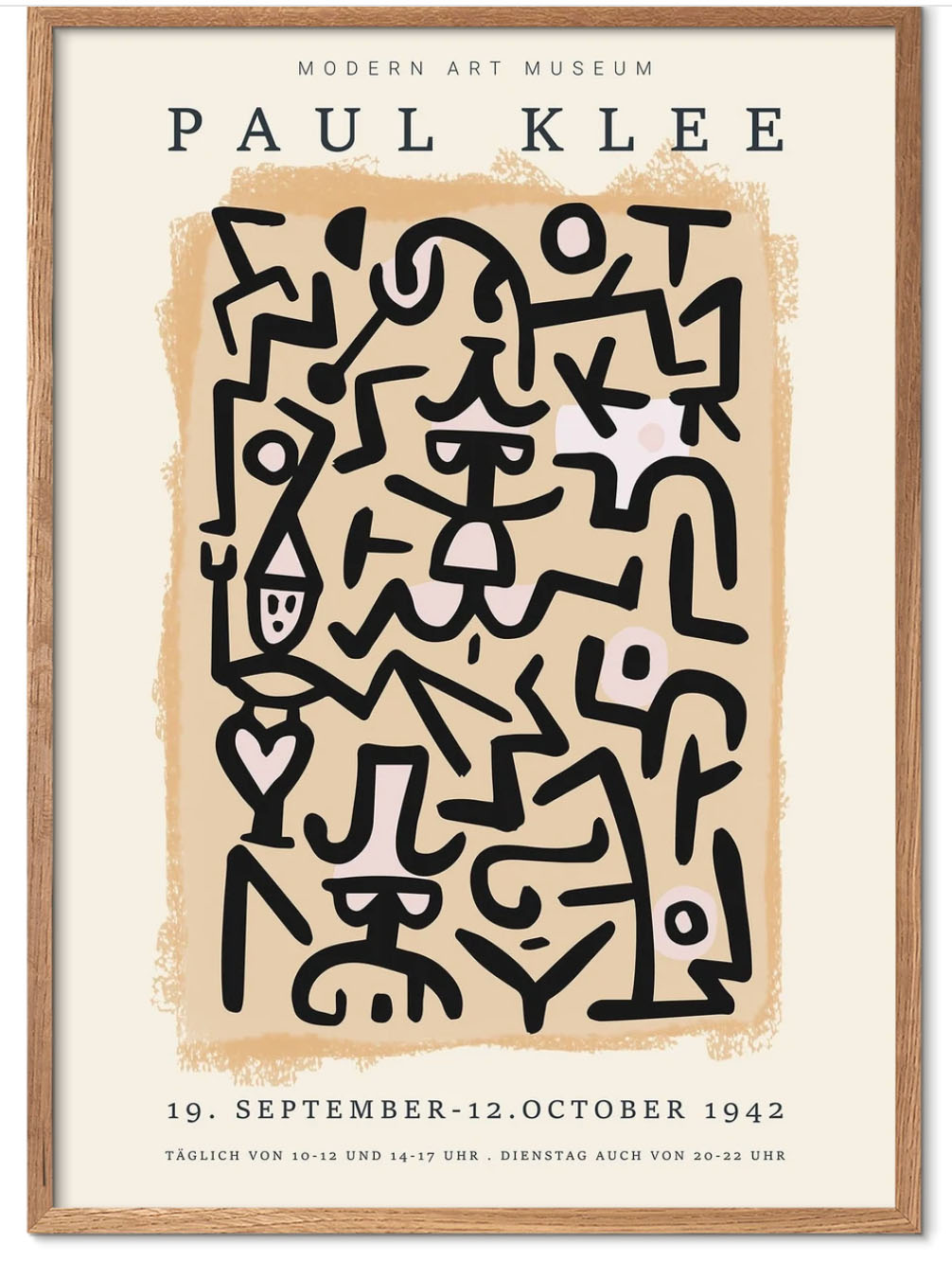 Poster -Exhibition- 30*40 Paul Klee