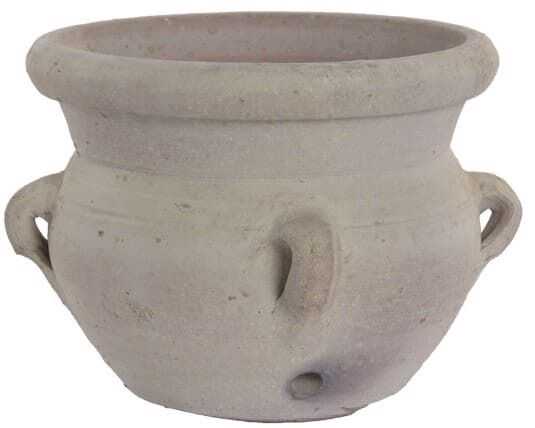 Vaso bx c/asas pq D32*24H terracota natural