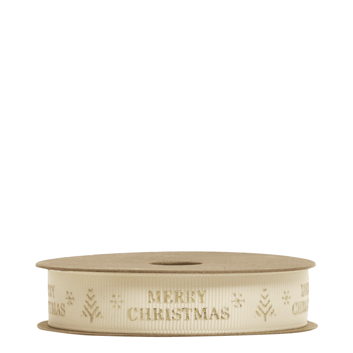 Rolo fita -Merry Christmas-  5mts*1,5cm  dour